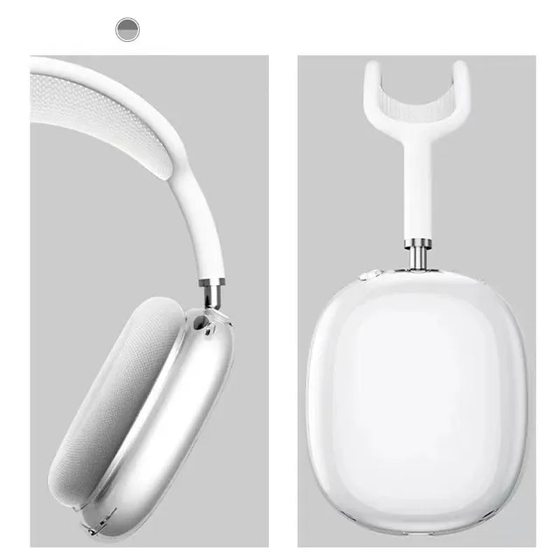 Personalization Name Customized Protective for Apple Airpods Max Earphone Case Transparent Soft Silicon Headphone Accessories